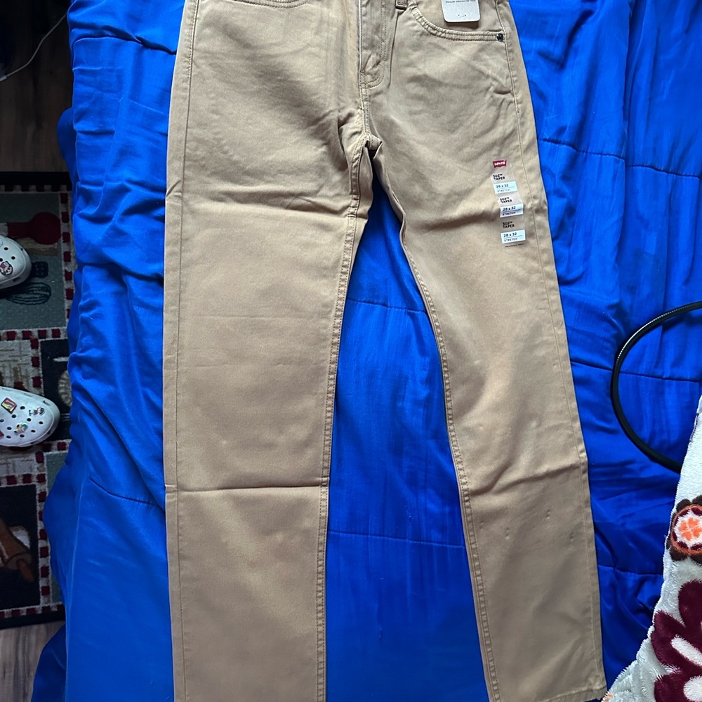 Levi's 502 taper Fit Men's Jeans Flex Men’s brown 28x32